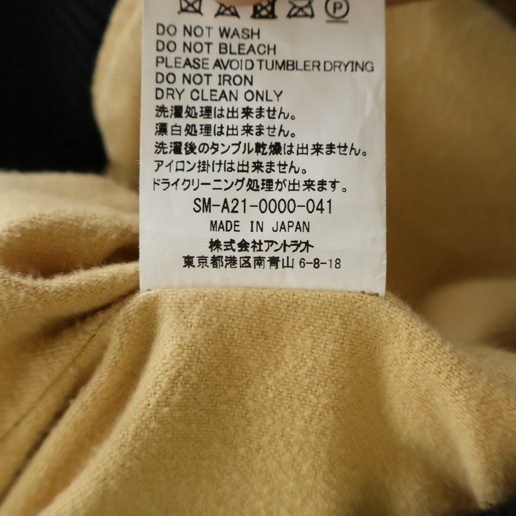 SAINT MICHAEL(セントマイケル) 21AW CORDUROY JACKET 両面チェーンステッチ コーデュロイ ジャケット ブルゾン ブラック SM-A21-0000-041