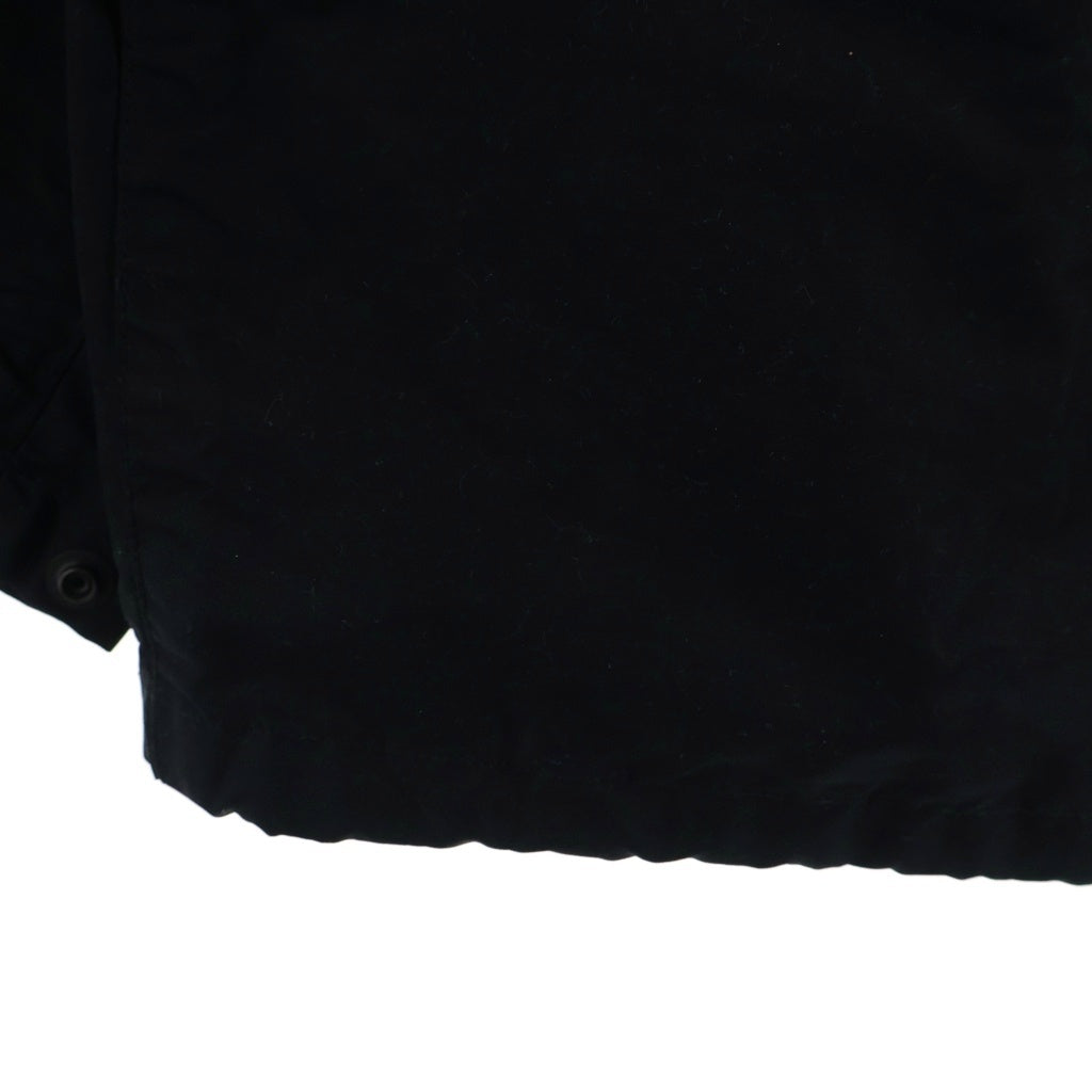 COMOLI(コモリ) COACH JACKET パラフィンコーティング コットンナイロン コーチジャケット ブラック K01-01003