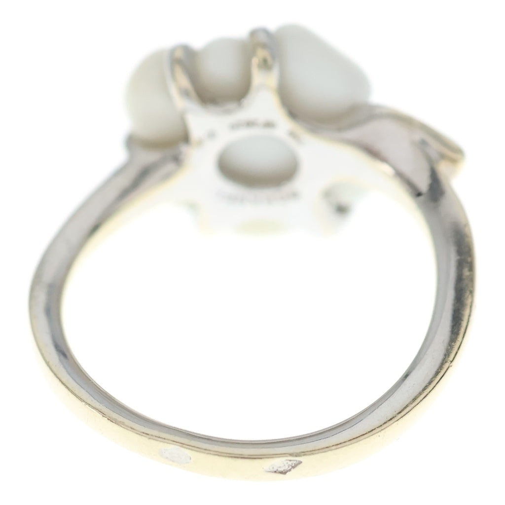 CHANEL(シャネル) K18 Camellia Ring カメリアリング 指輪 ホワイトゴールド レディース