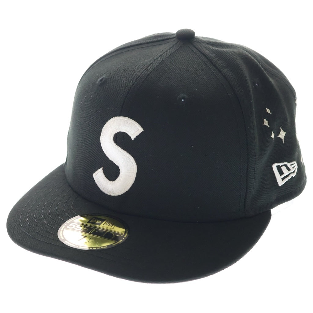 SUPREME(シュプリーム) 22SS × NEW ERA ニューエラ Characters S Logo キャラクターズ エスロゴ ベースボールキャップ 帽子 ブラック G2704242022