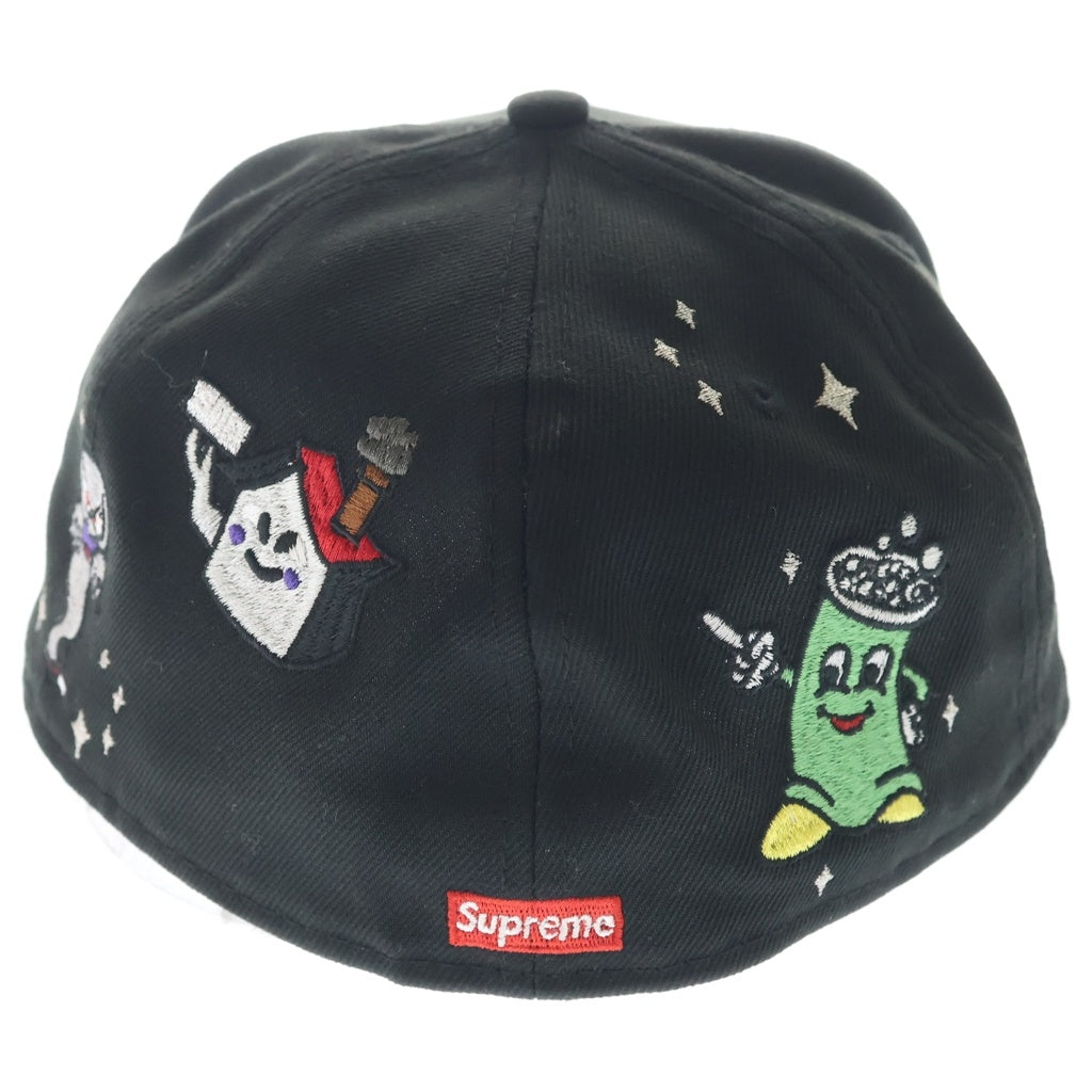 SUPREME(シュプリーム) 22SS × NEW ERA ニューエラ Characters S Logo キャラクターズ エスロゴ ベースボールキャップ 帽子 ブラック G2704242022