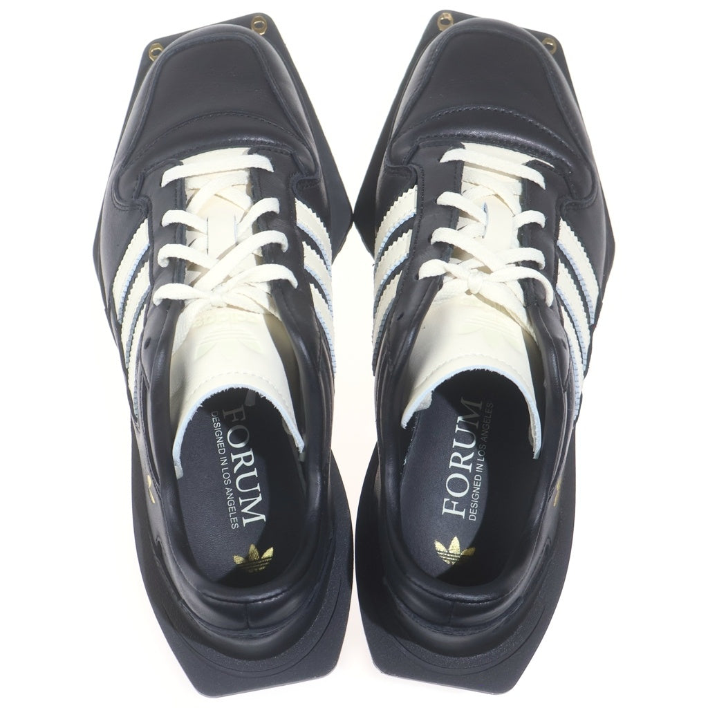 adidas(アディダス) FORUM SQ W フォーラムスクエア W JP9073 ローカットスニーカー シューズ ブラック US8/25.0cm