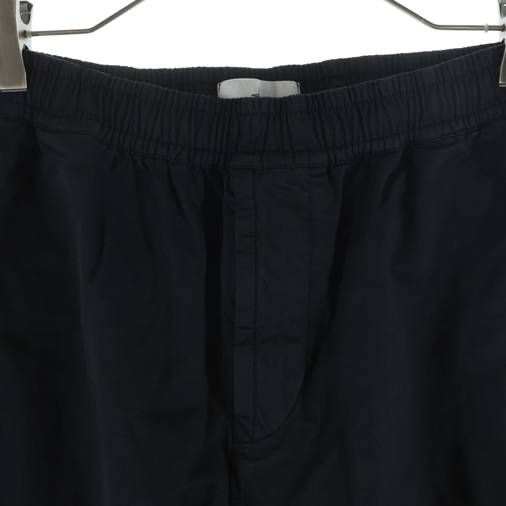 STONE ISLAND(ストーンアイランド) Cargo Pants コンパスロゴワッペン テーパードフィット カーゴパンツ ブラック K2S153100033 S0014