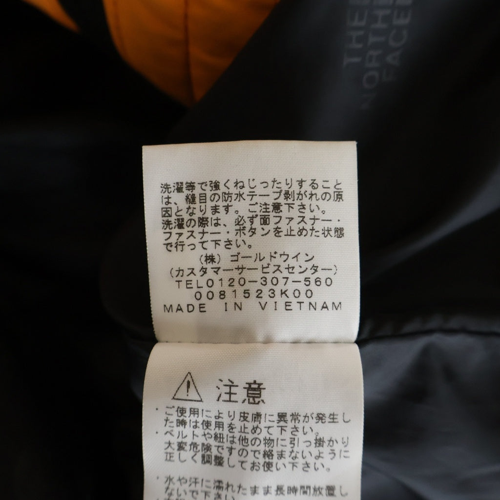 THE NORTH FACE(ザノースフェイス) GORE-TEX Mountain Light Jacket ゴアテックス マウンテンライトジャケット オレンジ/ブラック NP11834