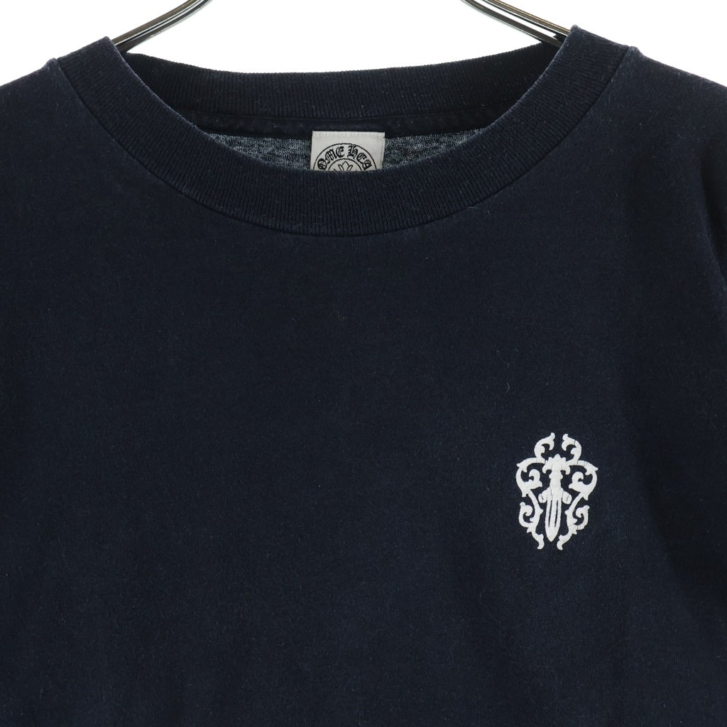 CHROME HEARTS(クロムハーツ) OLD DAGGER L/S TEE オールド ダガー アームプリント 長袖Tシャツ カットソー ブラック