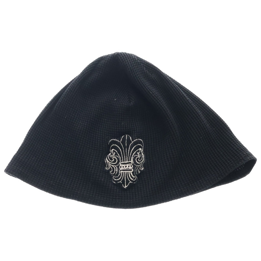 CHROME HEARTS(クロムハーツ) OLD THERMAL BEANIE オールド BSフレア刺繍 サーマル ビーニー ニット帽 ブラック