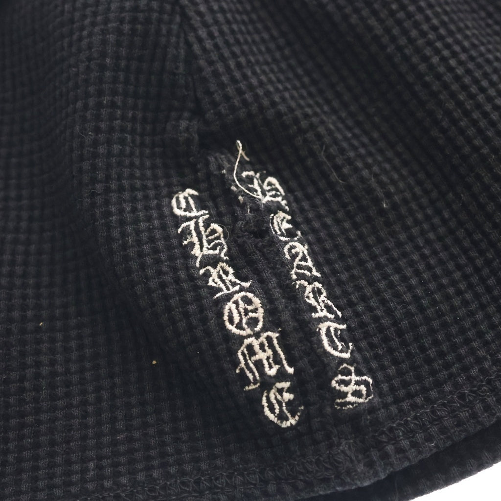 CHROME HEARTS(クロムハーツ) OLD THERMAL BEANIE オールド BSフレア刺繍 サーマル ビーニー ニット帽 ブラック