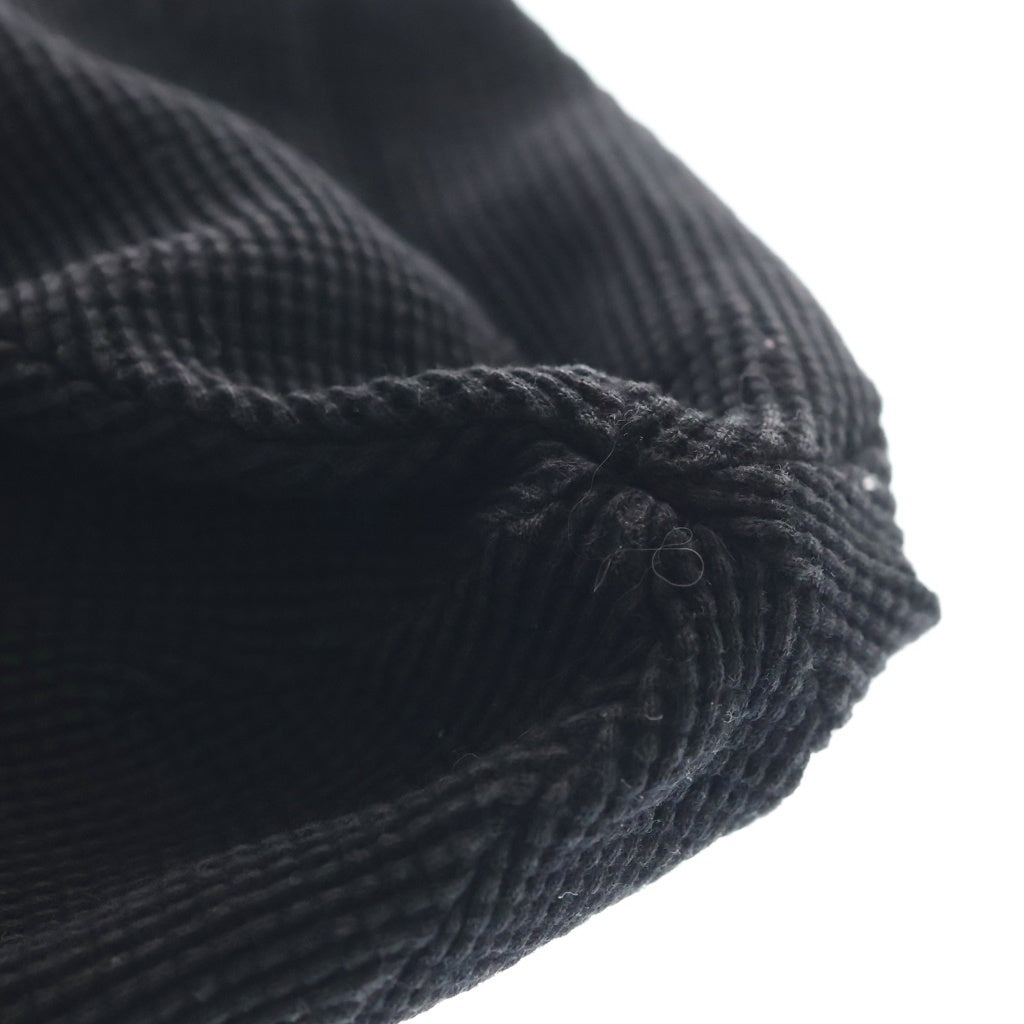 CHROME HEARTS(クロムハーツ) OLD THERMAL BEANIE オールド ホースシュー刺繍 サーマル ビーニー ニット帽 ブラック