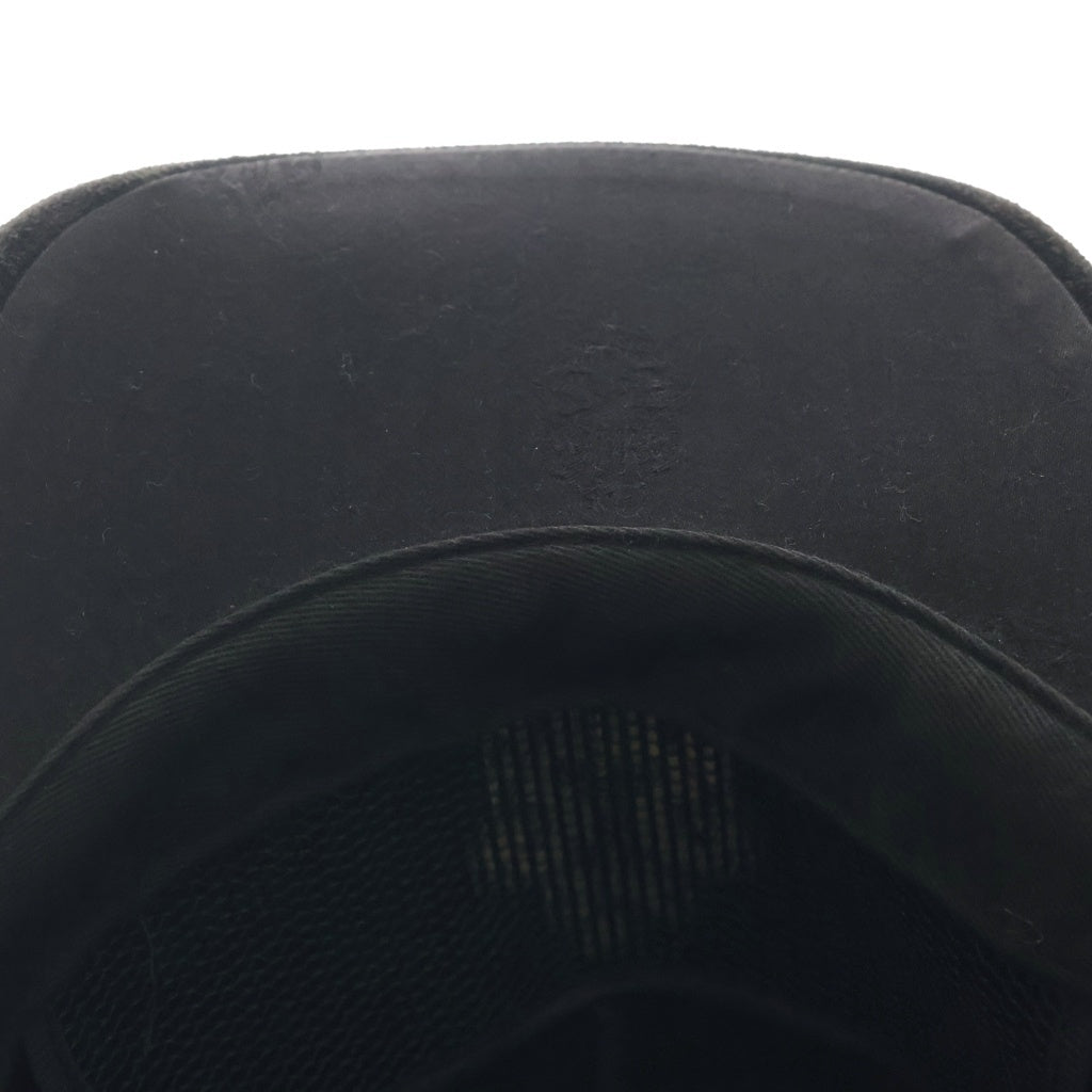 CHROME HEARTS(クロムハーツ) OLD TRUCKER CAP オールドトラッカーキャップ スウェード ヴァインダガー刺繍 帽子 ブラック