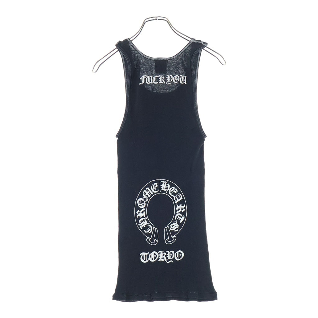 CHROME HEARTS(クロムハーツ) OLD オールド 東京限定 ヴァインダガー タンクトップ ノースリーブ カットソー ブラック