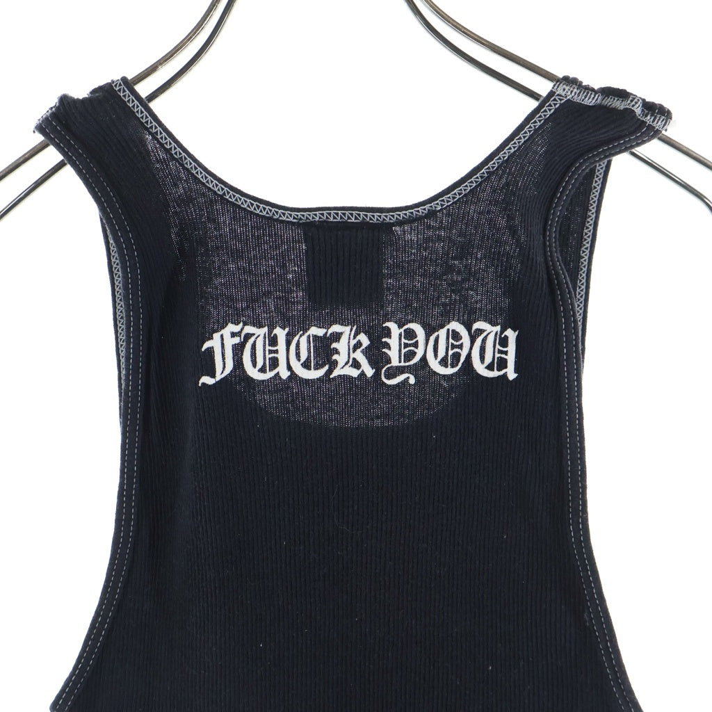 CHROME HEARTS(クロムハーツ) OLD オールド 東京限定 ヴァインダガー タンクトップ ノースリーブ カットソー ブラック