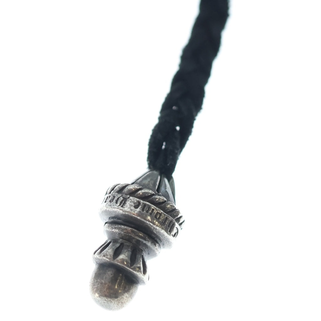 CHROME HEARTS(クロムハーツ) レザーブレード ボロチップ ブラック/シルバー