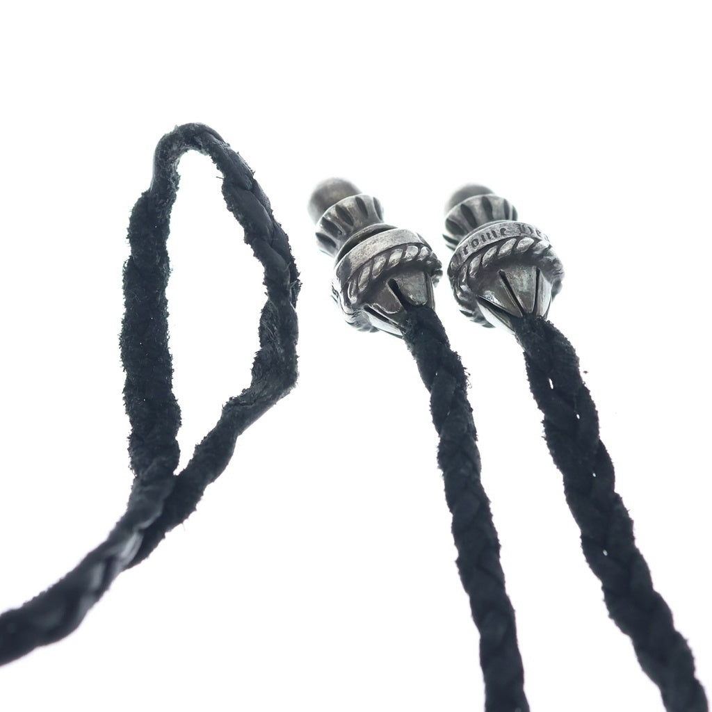 CHROME HEARTS(クロムハーツ) レザーブレード ボロチップ ブラック/シルバー