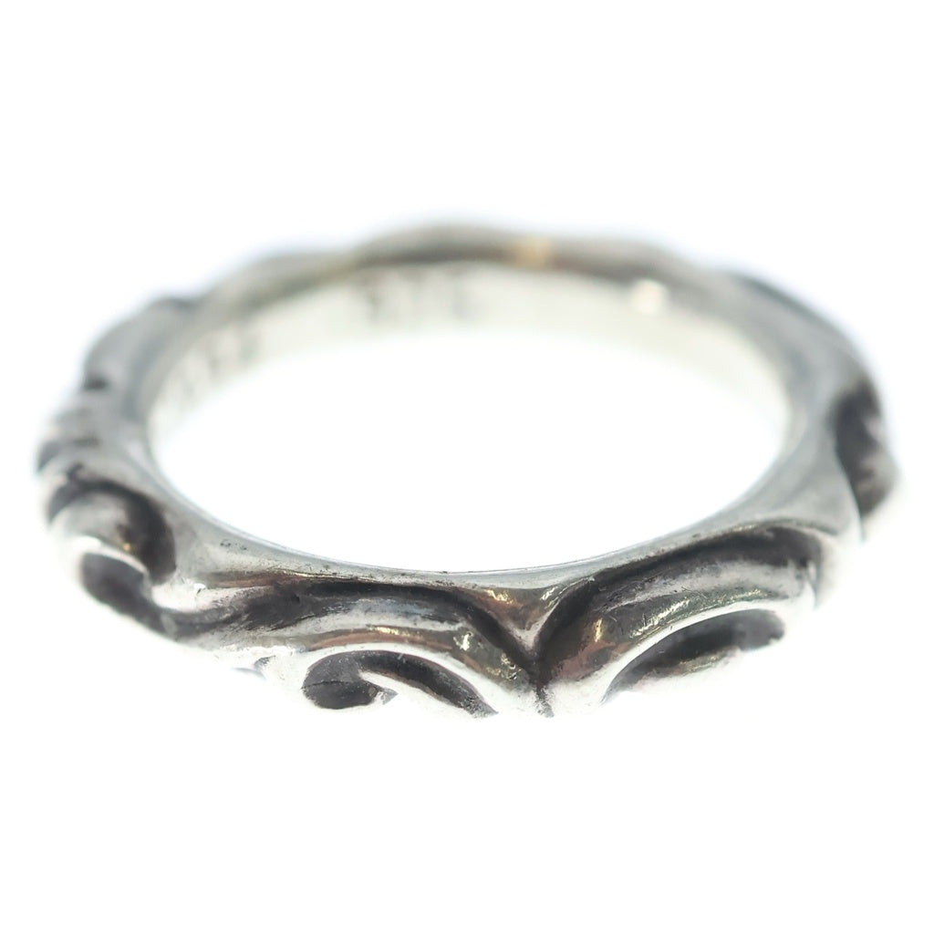 CHROME HEARTS(クロムハーツ) SCRL BAND スクロールバンド リング シルバー BCA351