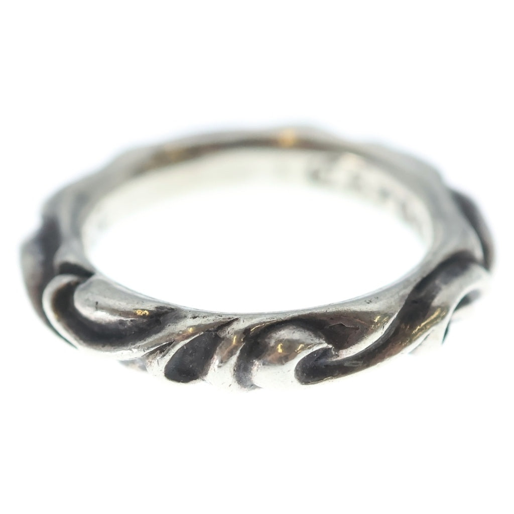 CHROME HEARTS(クロムハーツ) SCRL BAND スクロールバンド リング シルバー BCA351