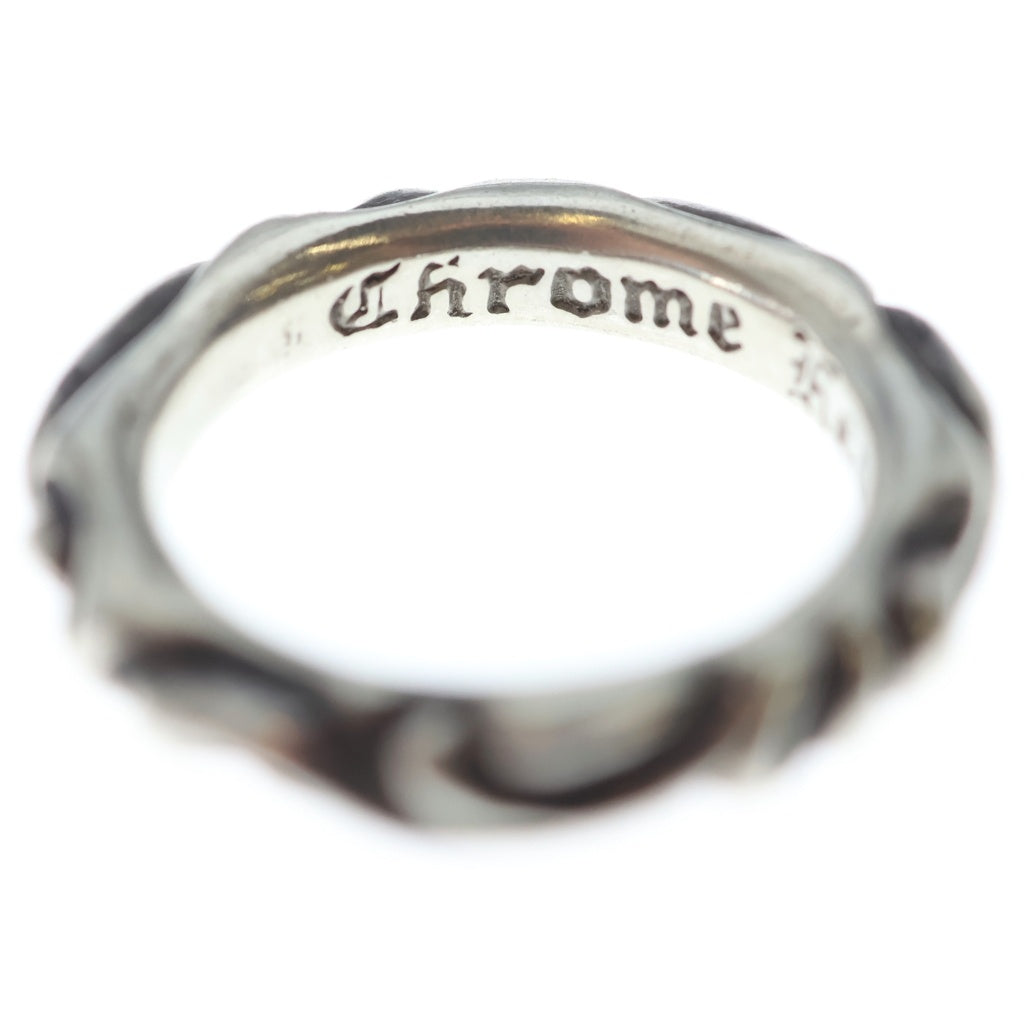 CHROME HEARTS(クロムハーツ) SCRL BAND スクロールバンド リング シルバー BCA351