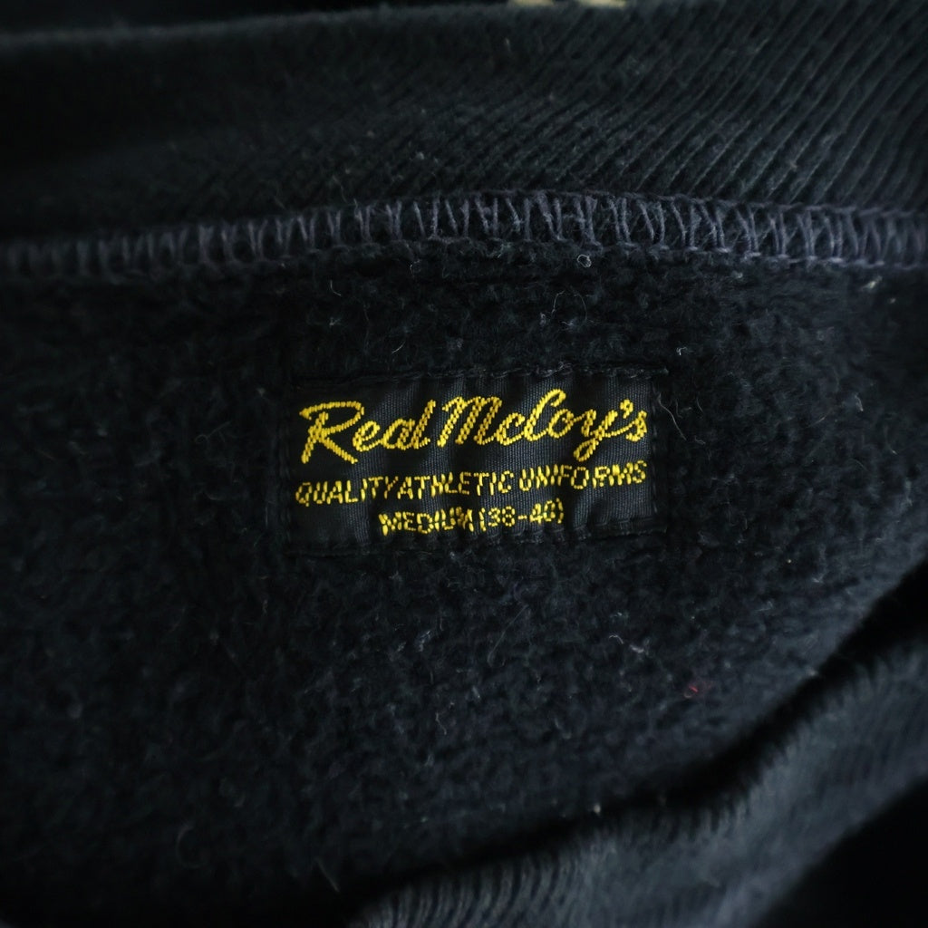 THE REAL McCOY'S(ザリアルマッコイ) BAND OF BROTHERS SWEATSHIRT バンドオブブラザーズ クルーネック 長袖スウェット トレーナー ブラック