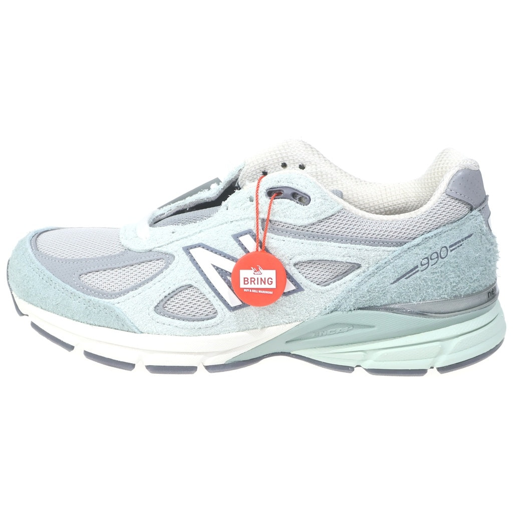 New Balance(ニューバランス) × The Whitaker Group 990V4 U990WK4 × ザ ウィテカー グループ ローカットスニーカー シューズ グリーン/グレー 26.5cm