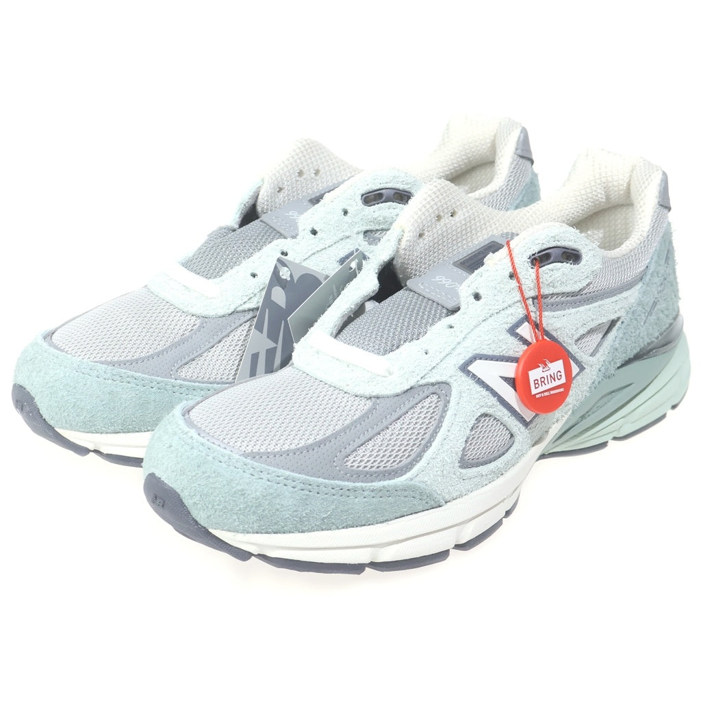 New Balance(ニューバランス) × The Whitaker Group 990V4 U990WK4 × ザ ウィテカー グループ ローカットスニーカー シューズ グリーン/グレー 26.5cm