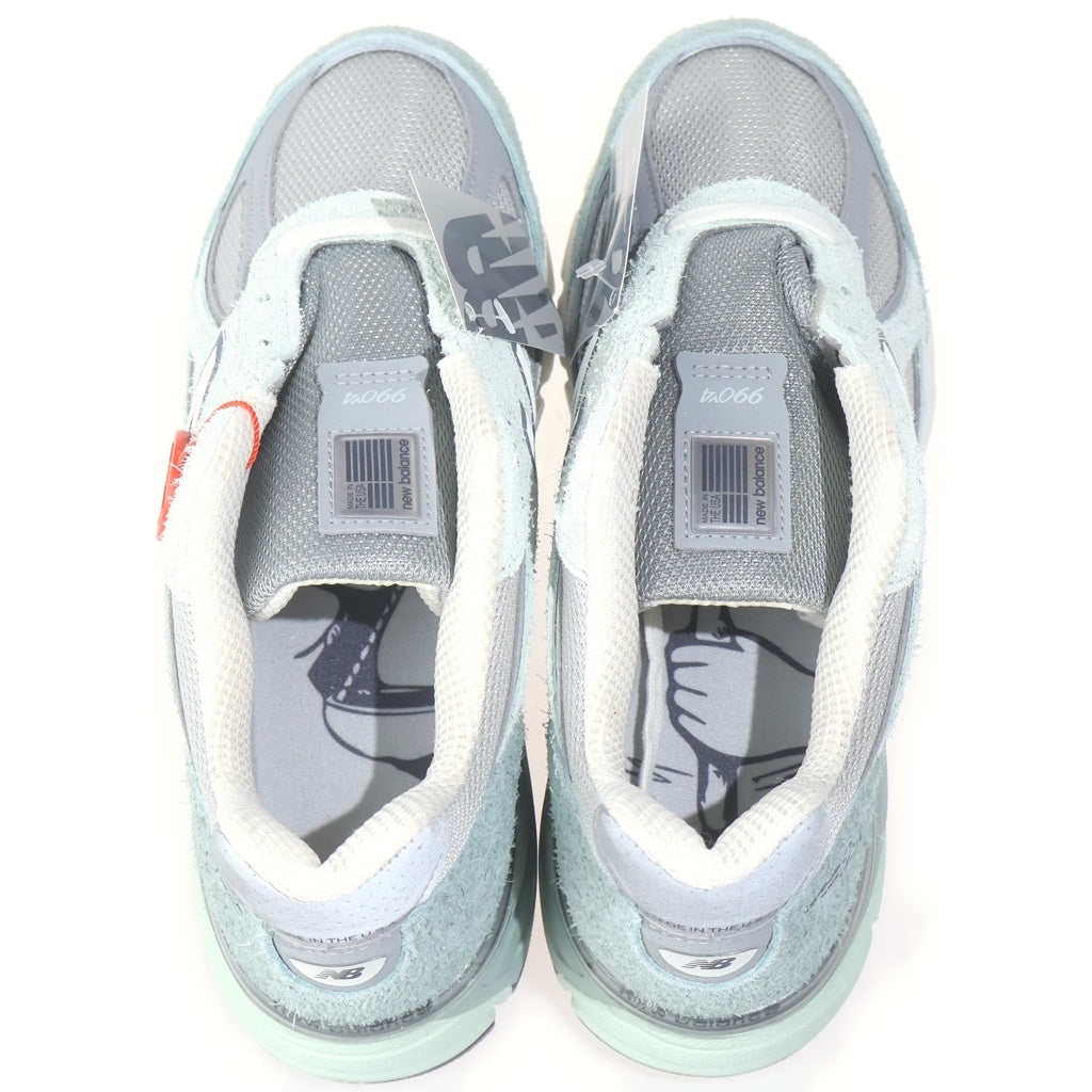 New Balance(ニューバランス) × The Whitaker Group 990V4 U990WK4 × ザ ウィテカー グループ ローカットスニーカー シューズ グリーン/グレー 26.5cm