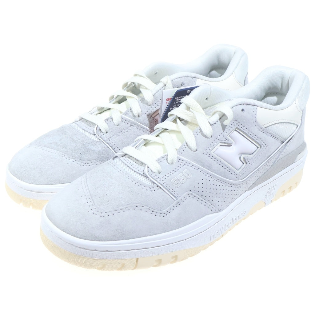 New Balance(ニューバランス) BB550SLB ローカットスニーカー シューズ グレー 26.5cm