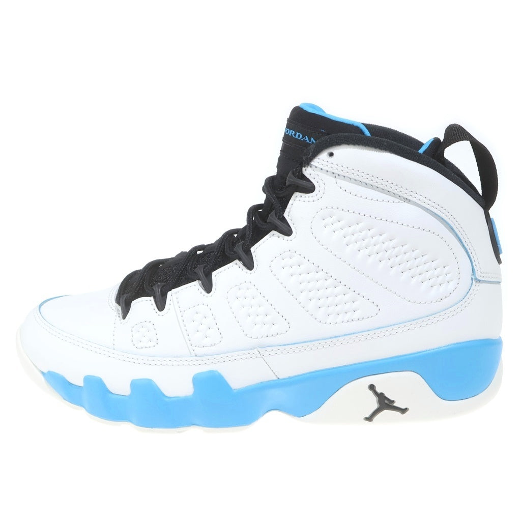 NIKE(ナイキ) AIR JORDAN 9 RETRO FQ8992-101 エアジョーダン9 レトロ ハイカットスニーカー シューズ ホワイト/ブルー US8.5/26.5cm