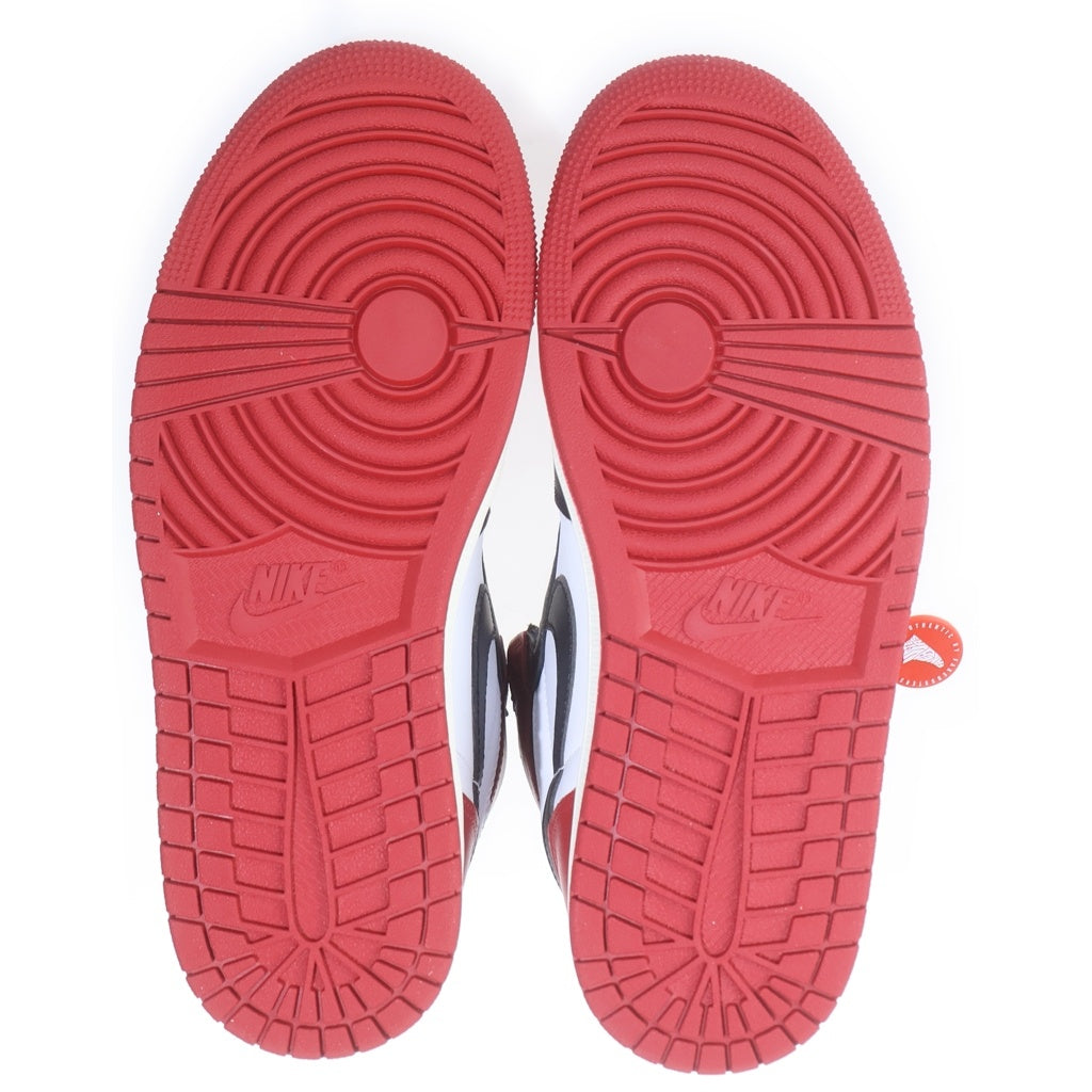 NIKE(ナイキ) AIR JORDAN 1 RETRO HIGH OG DZ5485-106 エアジョーダン1 レトロ ハイ OG ハイカットスニーカー シューズ ホワイト/レッド ブラック US8.5/26.5cm