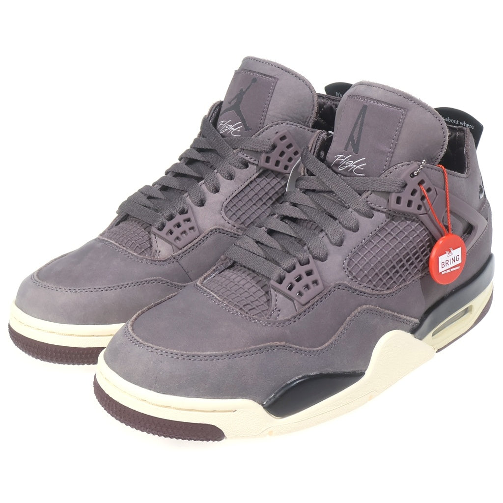NIKE(ナイキ) A MA MANIERE AIR JORDAN 4 VIOLET ORE DV6773-220 エアジョーダン4 バイオレット オレ ミッドカットスニーカー ブラウン US10/27.0cm