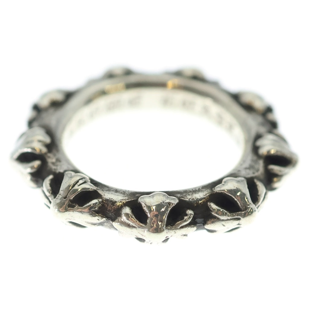 CHROME HEARTS(クロムハーツ) CROSS BAND クロスバンド リング シルバー BCA342