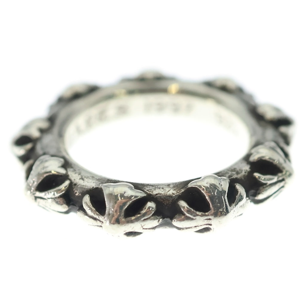 CHROME HEARTS(クロムハーツ) CROSS BAND クロスバンド リング シルバー BCA342