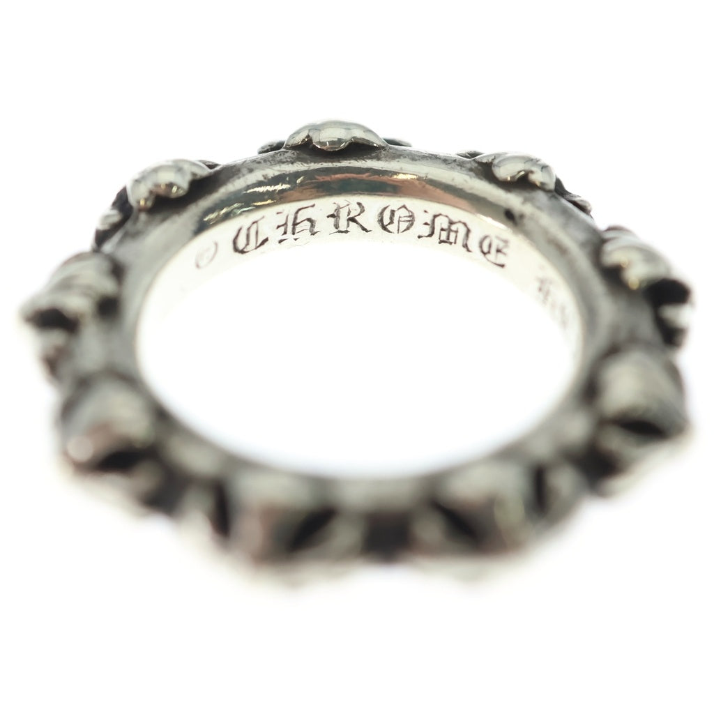 CHROME HEARTS(クロムハーツ) CROSS BAND クロスバンド リング シルバー BCA342