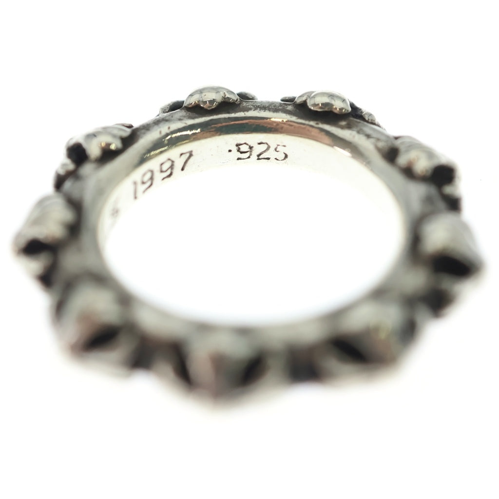 CHROME HEARTS(クロムハーツ) CROSS BAND クロスバンド リング シルバー BCA342