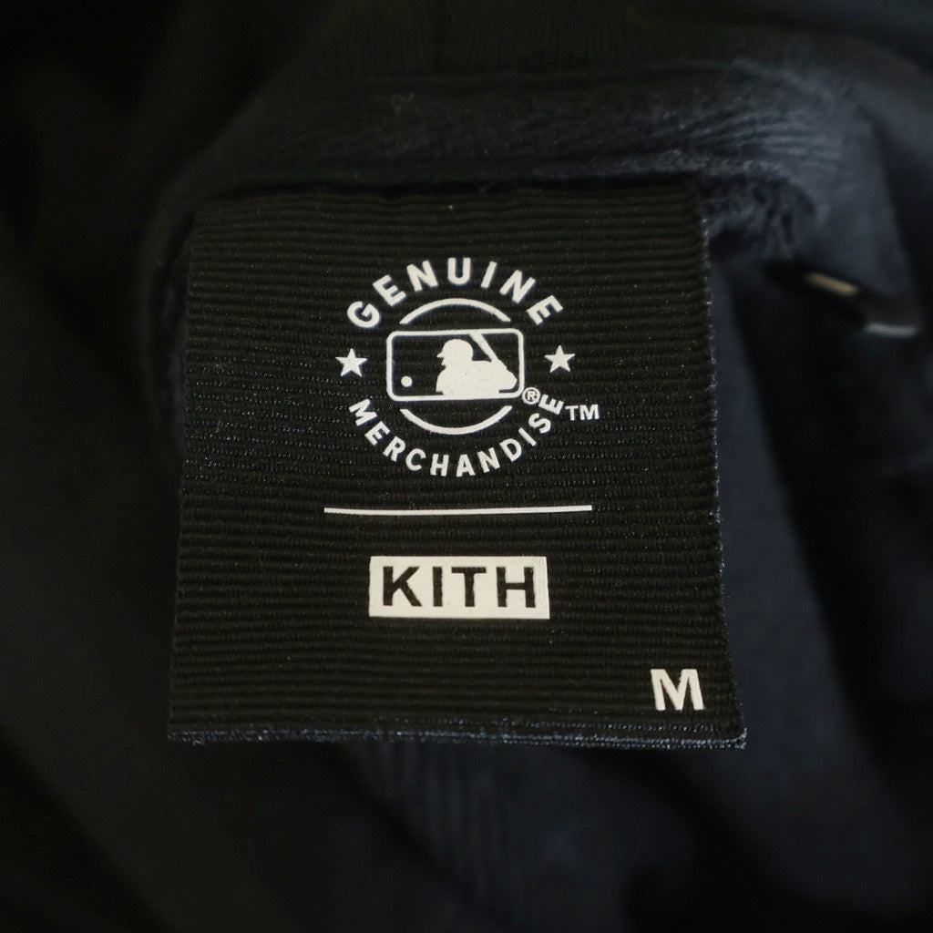 KITH(キス) MLB SOX HOODIE ソックス ロゴ刺繍 フーディー プルオーバー スウェットパーカー ブラック KHM030244