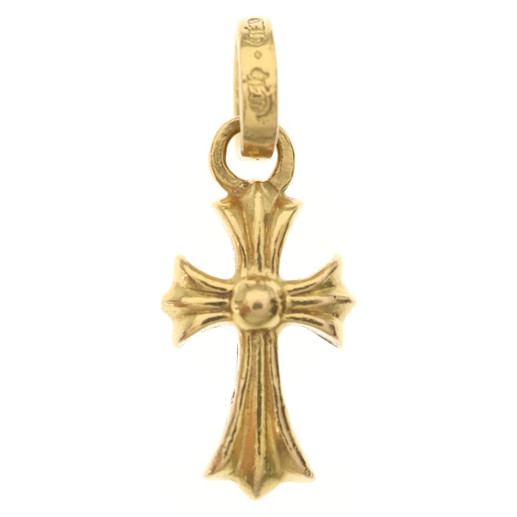 CHROME HEARTS(クロムハーツ) 22K CRS BBYFAT P/DIA ベイビーファットクロス PAVEダイヤ ペンダントトップ ゴールド BCA035
