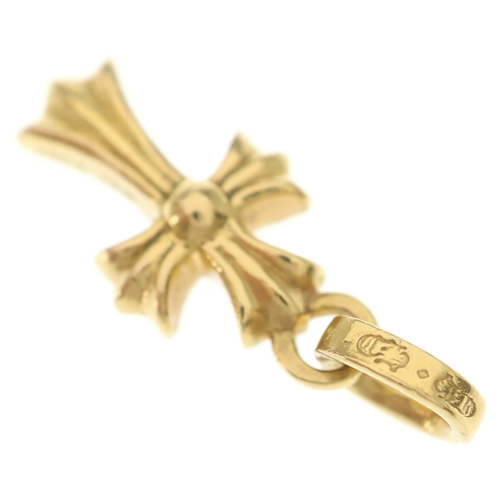 CHROME HEARTS(クロムハーツ) 22K CRS BBYFAT P/DIA ベイビーファットクロス PAVEダイヤ ペンダントトップ ゴールド BCA035