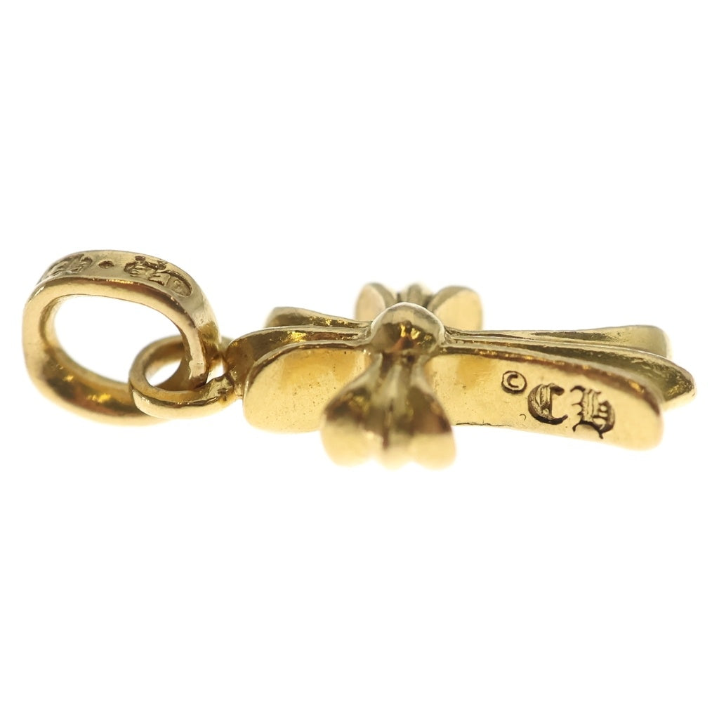 CHROME HEARTS(クロムハーツ) 22K CRS BBYFAT P/DIA ベイビーファットクロス PAVEダイヤ ペンダントトップ ゴールド BCA035