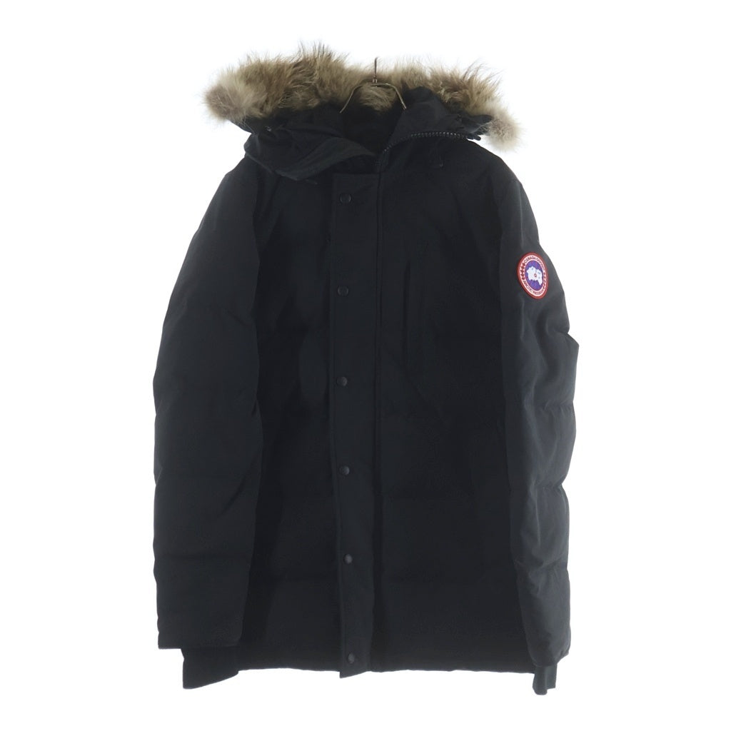 CANADA GOOSE(カナダグース) CARSON PARKA カーソン パーカ ファー付き ジップアップ ダウンジャケット ブラック 3805M