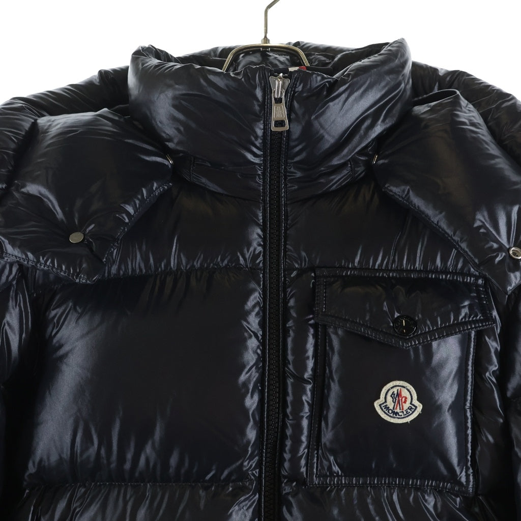MONCLER(モンクレール) 22AW MONTBELIARD モンベリアル ジップアップ フーディー ダウンジャケット ブラック H20911A51X00