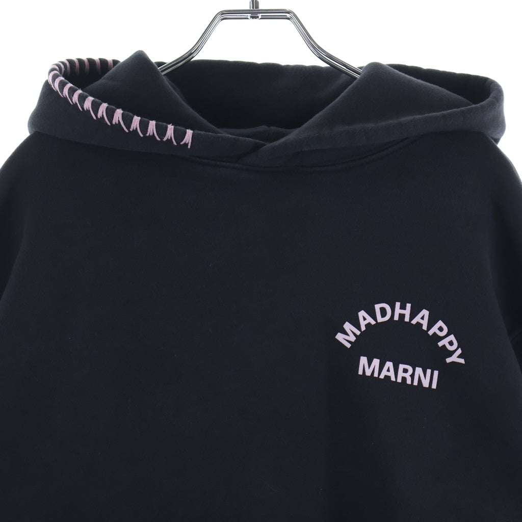 MARNI(マルニ) ×Madhappy Hoodie マッドハッピー フーディー プルオーバー スウェットパーカー ブラック FUMU0160P0UMH001