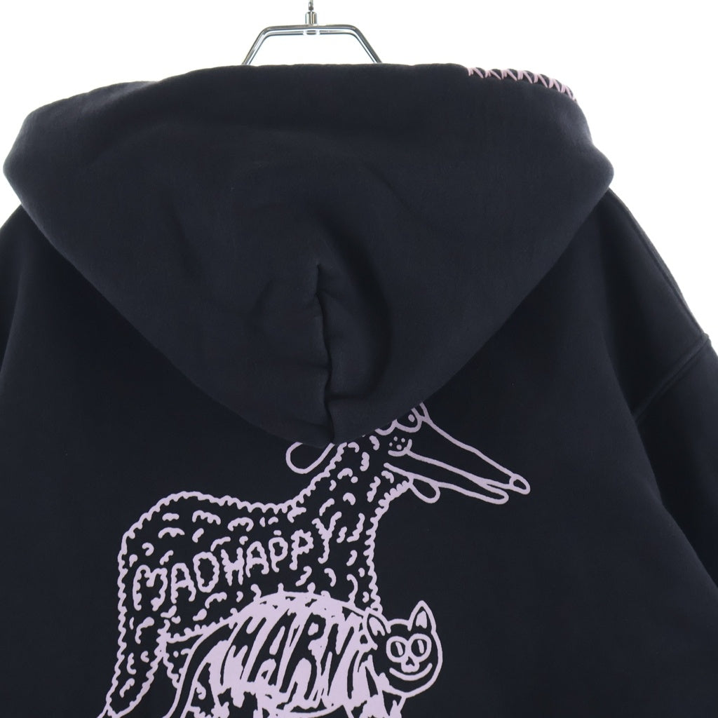 MARNI(マルニ) ×Madhappy Hoodie マッドハッピー フーディー プルオーバー スウェットパーカー ブラック FUMU0160P0UMH001