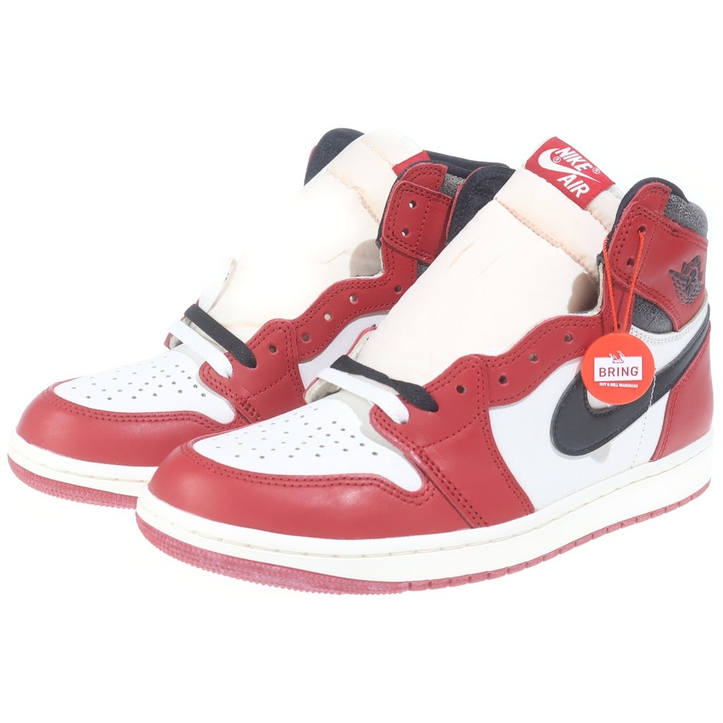 NIKE(ナイキ) AIR JORDAN 1 HIGH OG CHICAGO LOST & FOUND DZ5485-612 エアジョーダン1 ハイ ロスト アンド ファウンド ハイカットスニーカー レッド/ホワイト US9/27cm