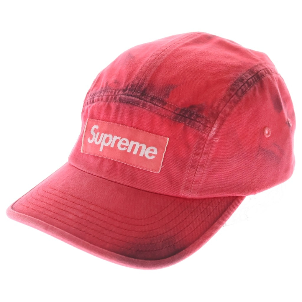 SUPREME(シュプリーム) 26SS Overdyed Camp Cap オーバーダイド キャンプキャップ 帽子 レッド H92SS26 レディース