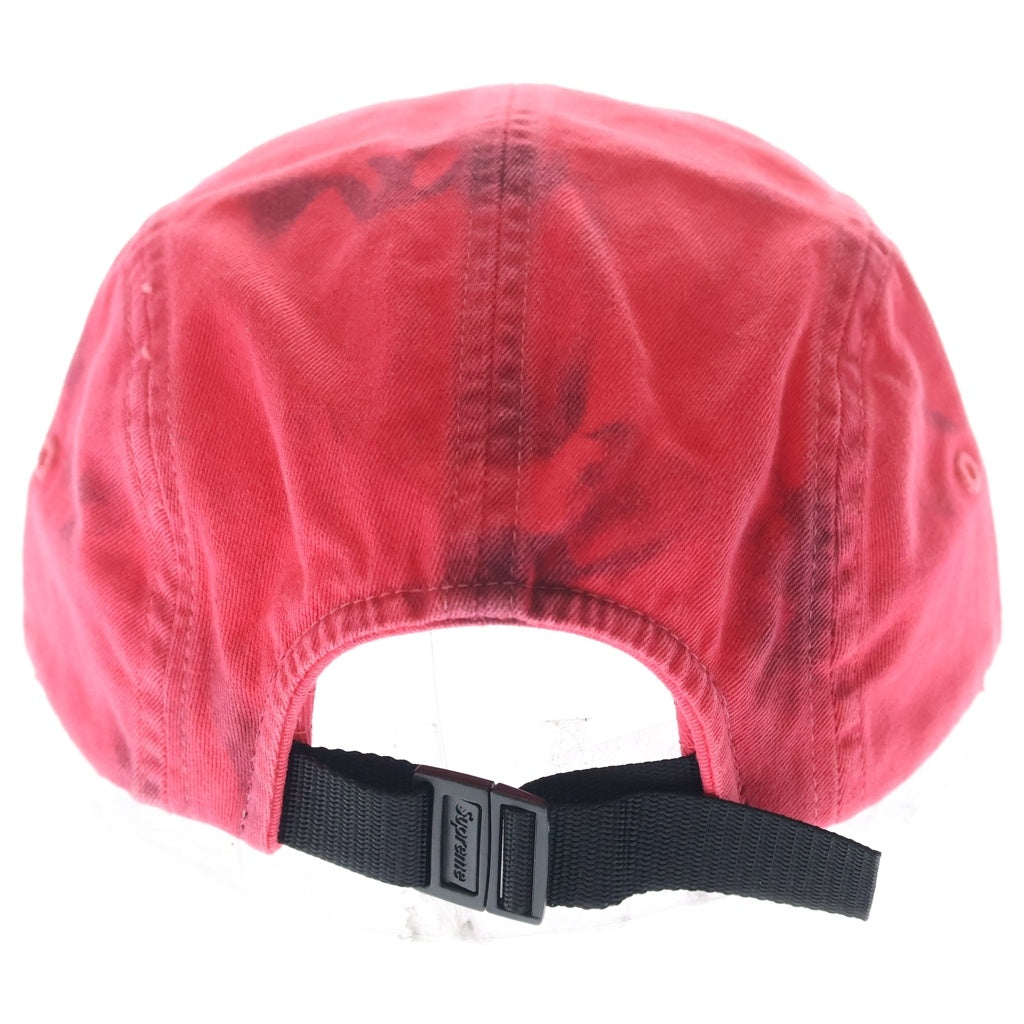 SUPREME(シュプリーム) 26SS Overdyed Camp Cap オーバーダイド キャンプキャップ 帽子 レッド H92SS26 レディース