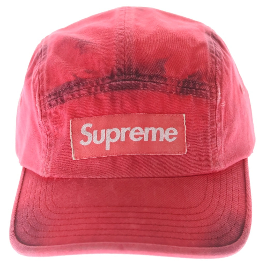 SUPREME(シュプリーム) 26SS Overdyed Camp Cap オーバーダイド キャンプキャップ 帽子 レッド H92SS26 レディース