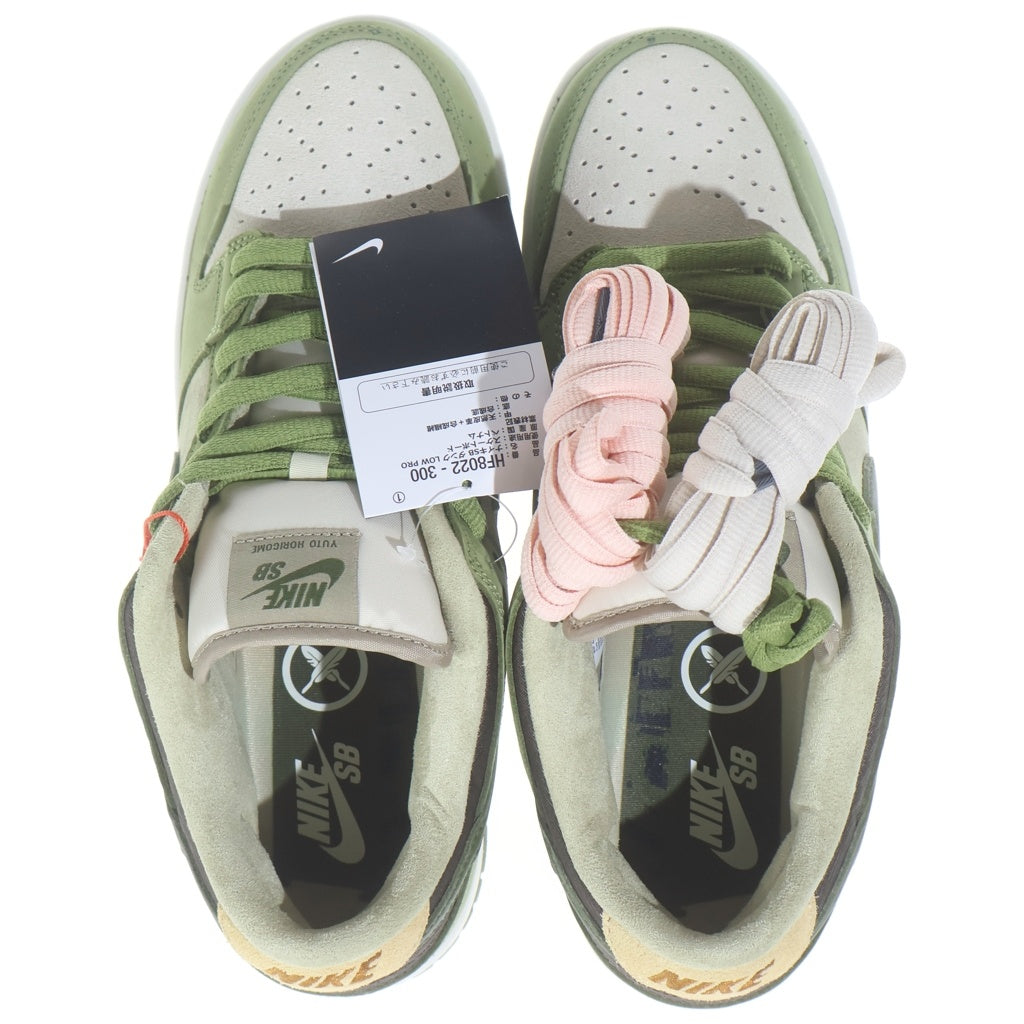 NIKE SB(ナイキエスビー) ×YUTO HORIGOME DUNK LOW PRO HF8022-300 堀米 雄斗 抹茶 ダンク ローカットスニーカー US9/27.0cm グリーン
