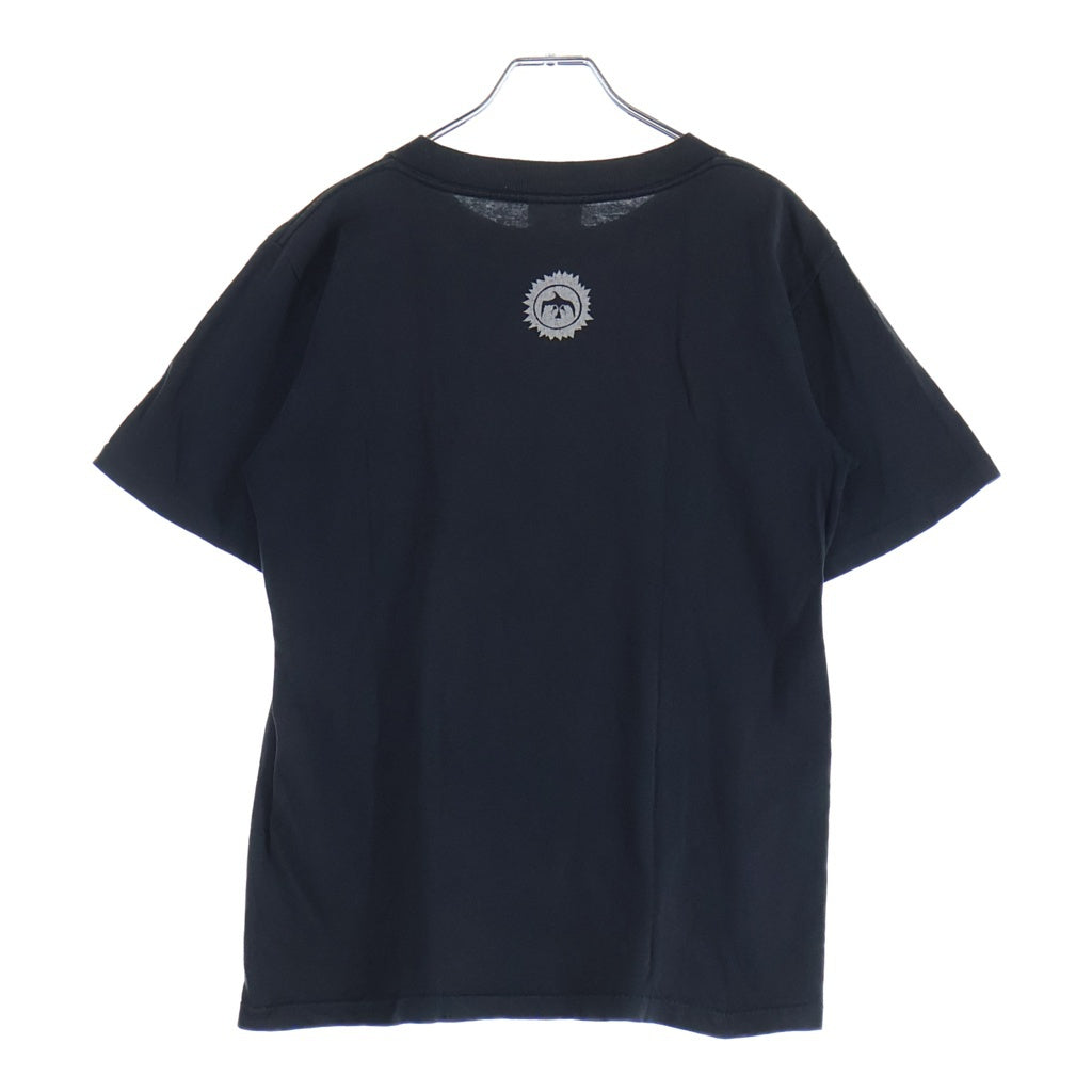 goro's(ゴローズ) 90s VINTAGE USA製 ロゴプリント クルーネック半袖Tシャツ カットソー ブラック