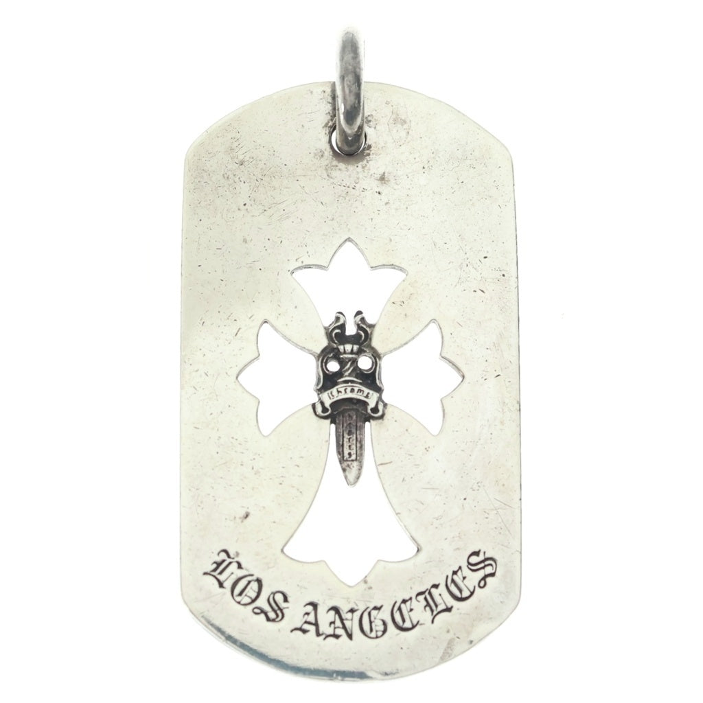 CHROME HEARTS(クロムハーツ) D TAG LRG LTD ラージドッグタグ LA限定ラージドッグタグネックレストップ