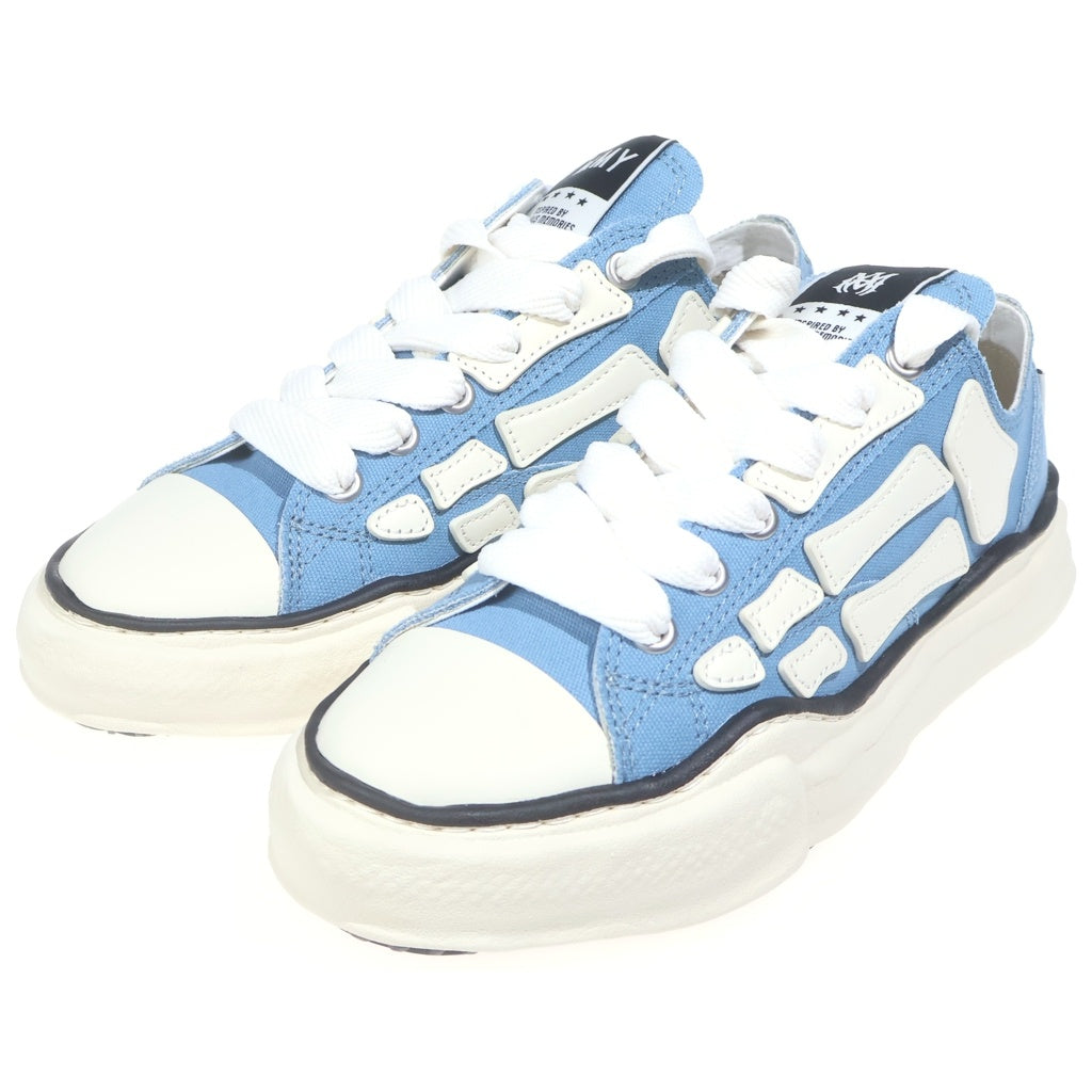 AMIRI(アミリ) ×Maison MIHARA YASUHIRO PETERSON OG Sole Canvas Low-top Sneaker C13FW701 ピーターソン OG ソール キャンバス ロートップスニーカー ライトブルー/ホワイト