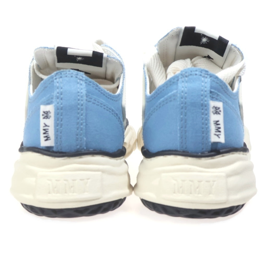 AMIRI(アミリ) ×Maison MIHARA YASUHIRO PETERSON OG Sole Canvas Low-top Sneaker C13FW701 ピーターソン OG ソール キャンバス ロートップスニーカー ライトブルー/ホワイト