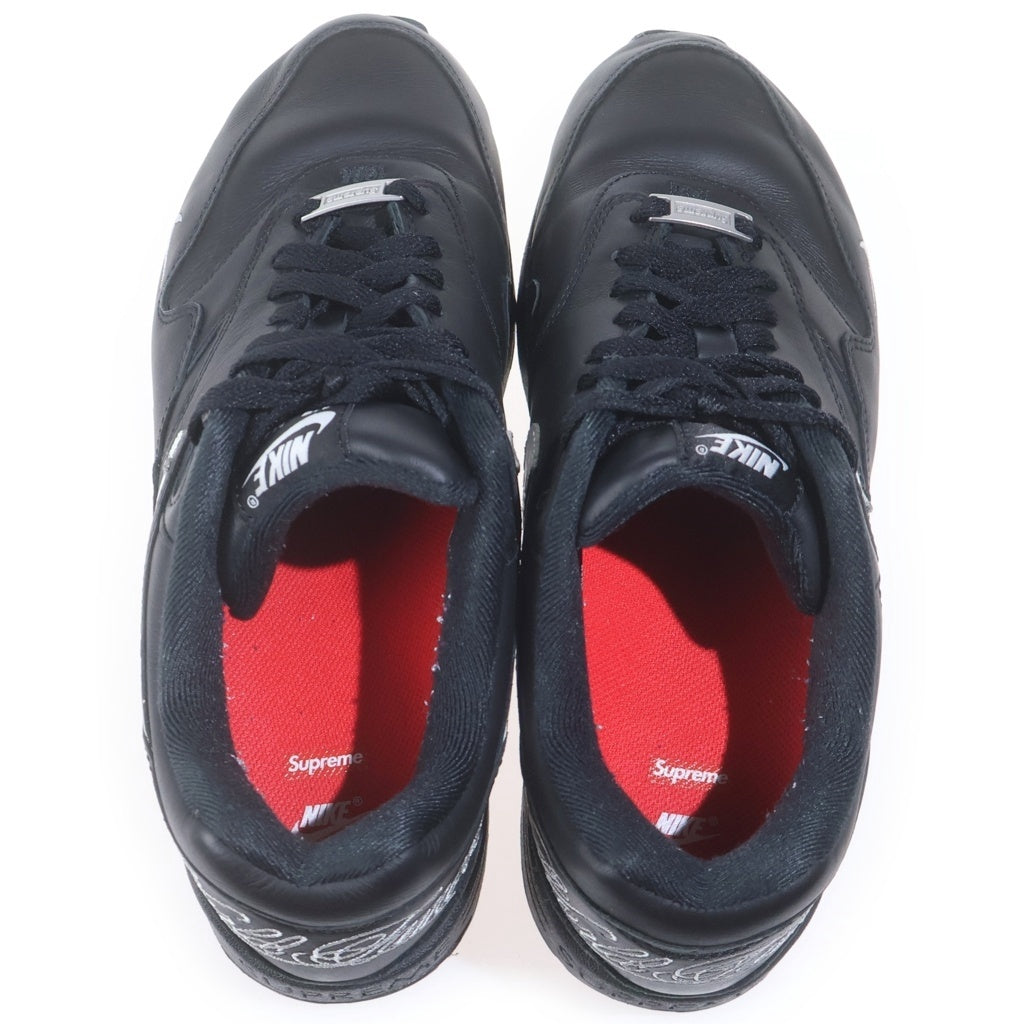 NIKE(ナイキ) 25SS ×Supreme AIR MAX 1 '87 SP HF8813-001 シュプリーム エアマックス ローカットスニーカー ブラック US9.5/27.5cm